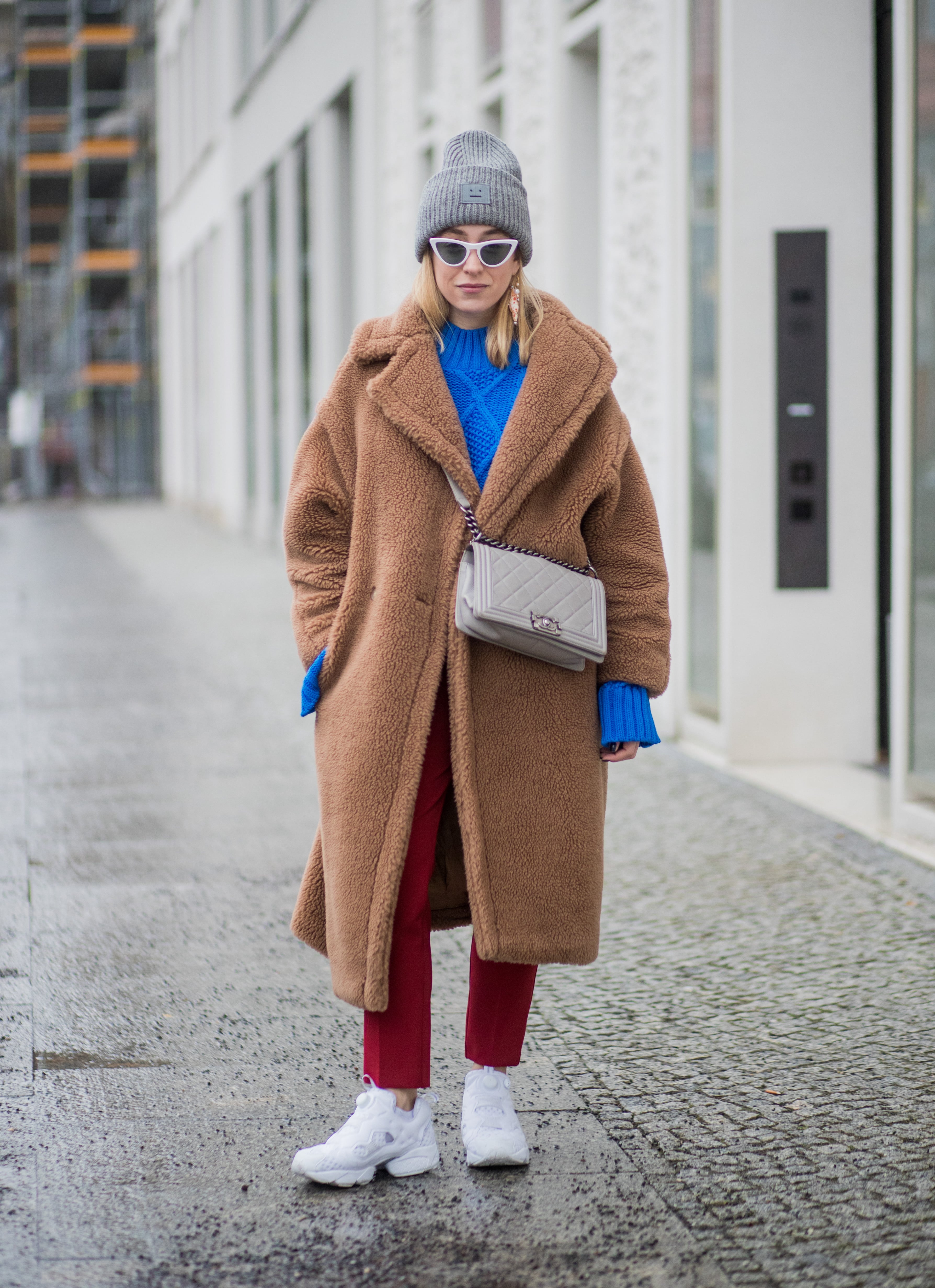 Popsugar teddy coat top
