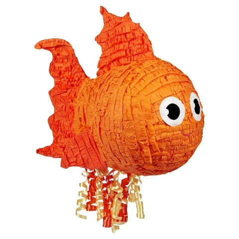 Goldfish Pull-String Piñata ($24)