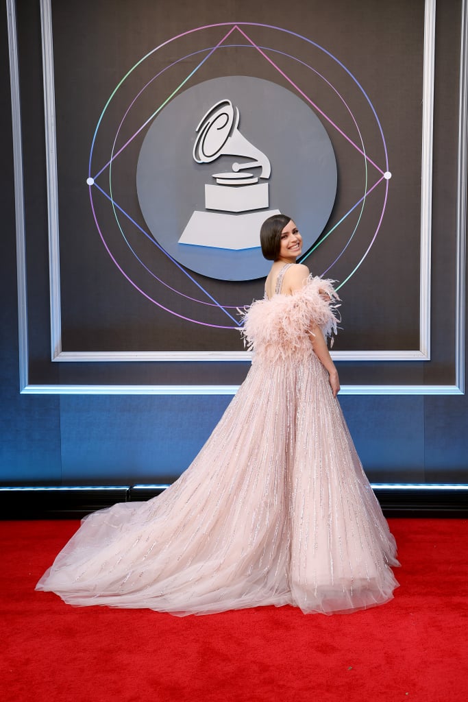 Sofia Carson Wore a Sparkly Pink Dress to the Latin Grammys