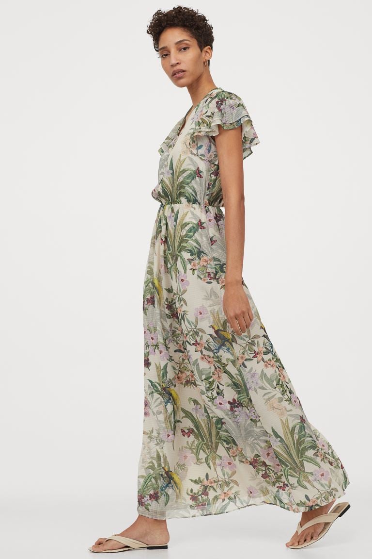 Gehuurd radiator schuld H&M Tie-Detail Maxi Dress | 24 Hot New Releases We're Shopping at H&M For  July — Starting at Just $15 | POPSUGAR Fashion Photo 21