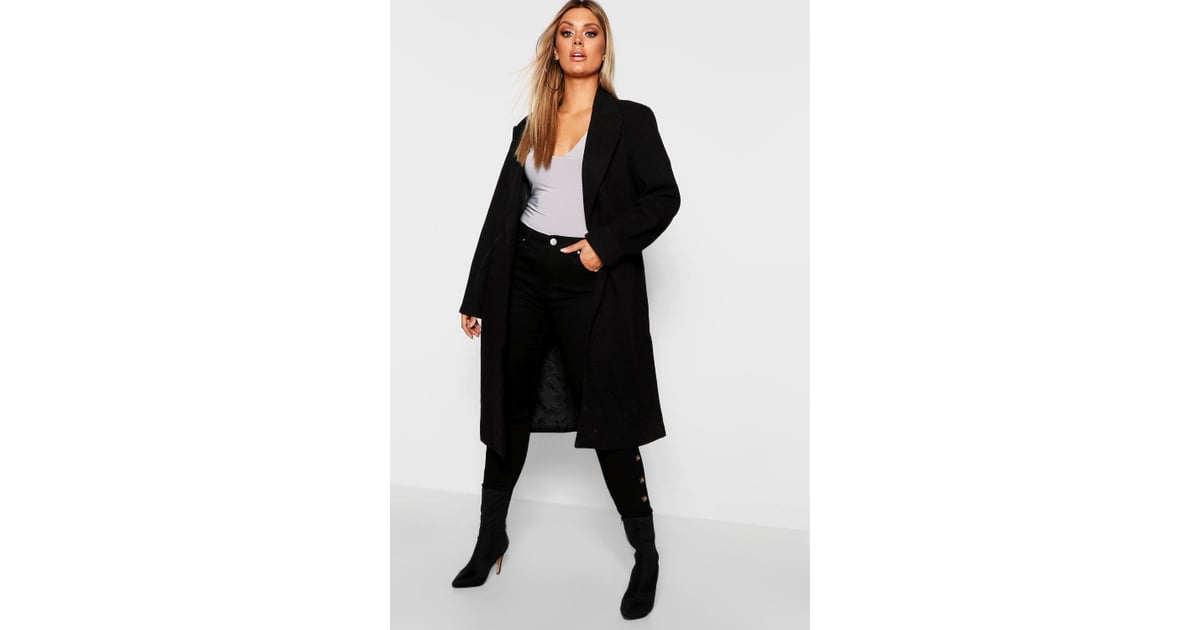 longline formal coat