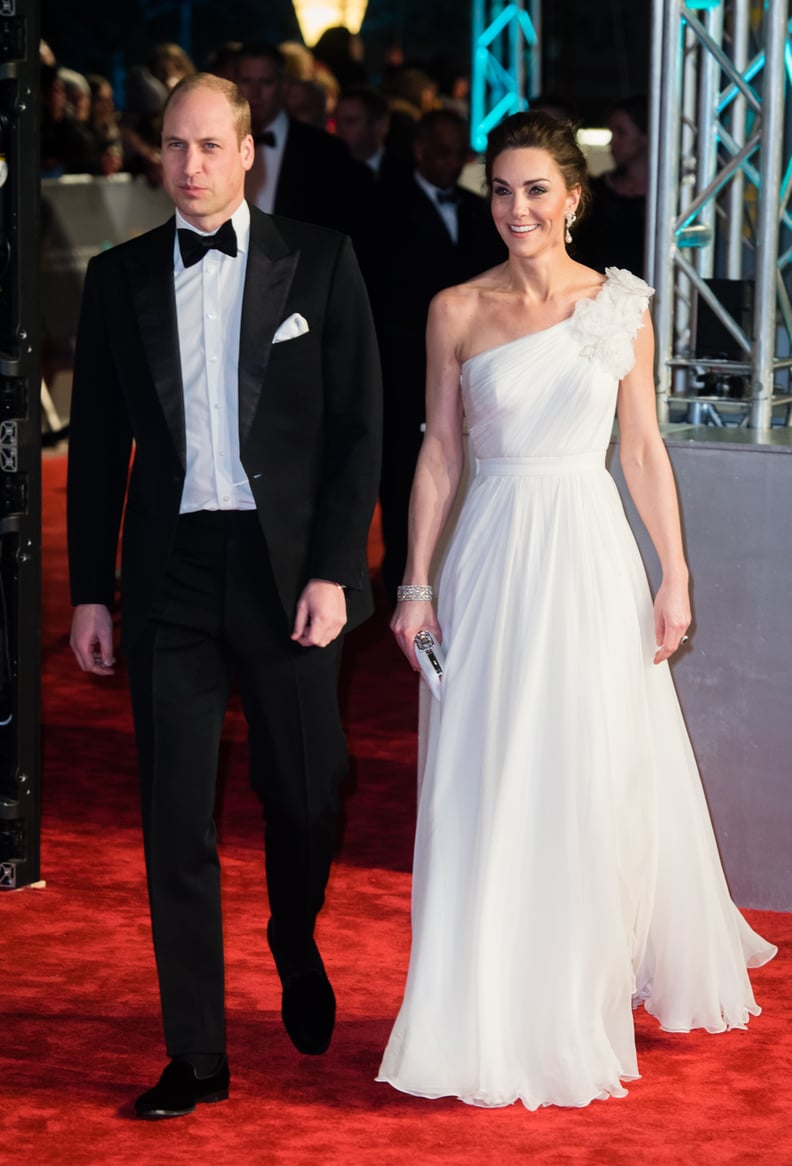 Prince William and Kate Middleton at the BAFTAs