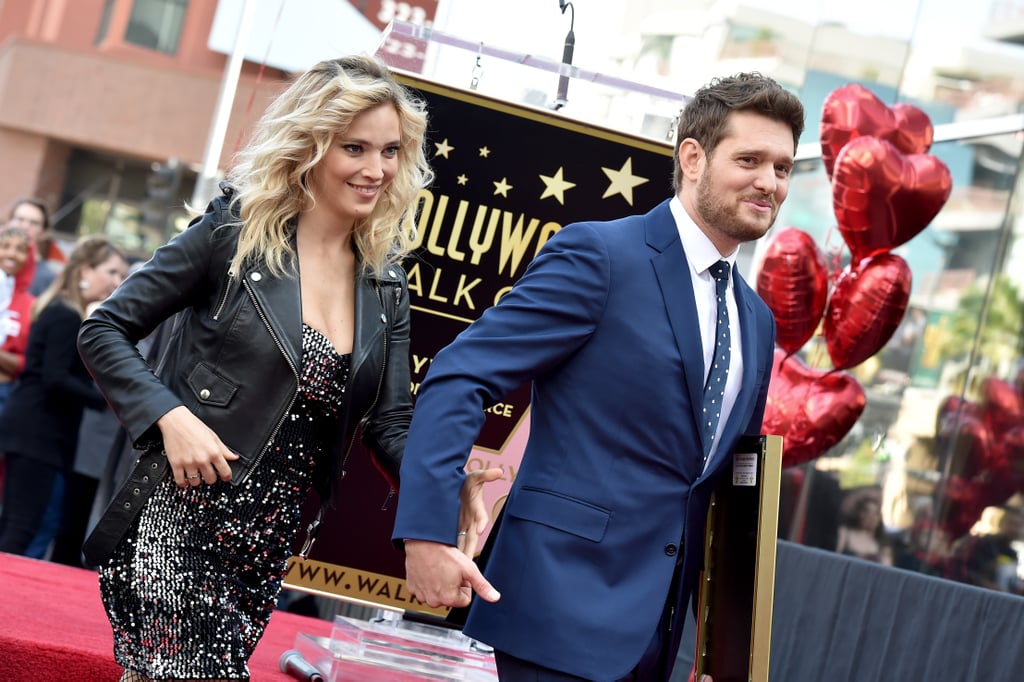 Michael Bublé at Hollywood Walk of Fame Ceremony 2018