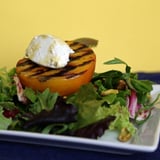 Grilled Peach Salad With Goat Cheese