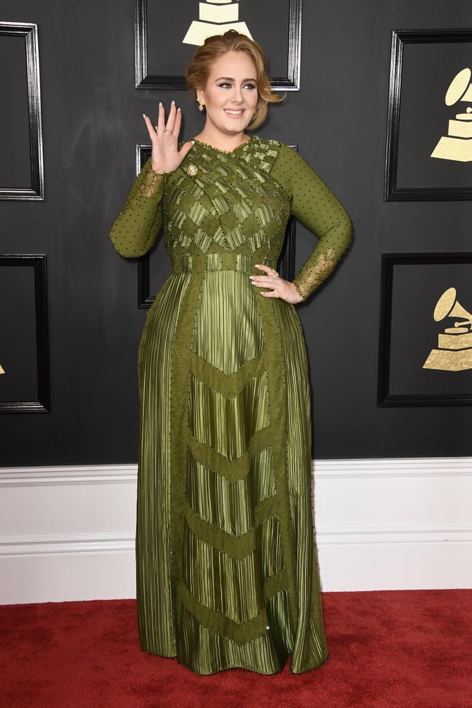 Adele's Givenchy Dress at 2017 Grammys