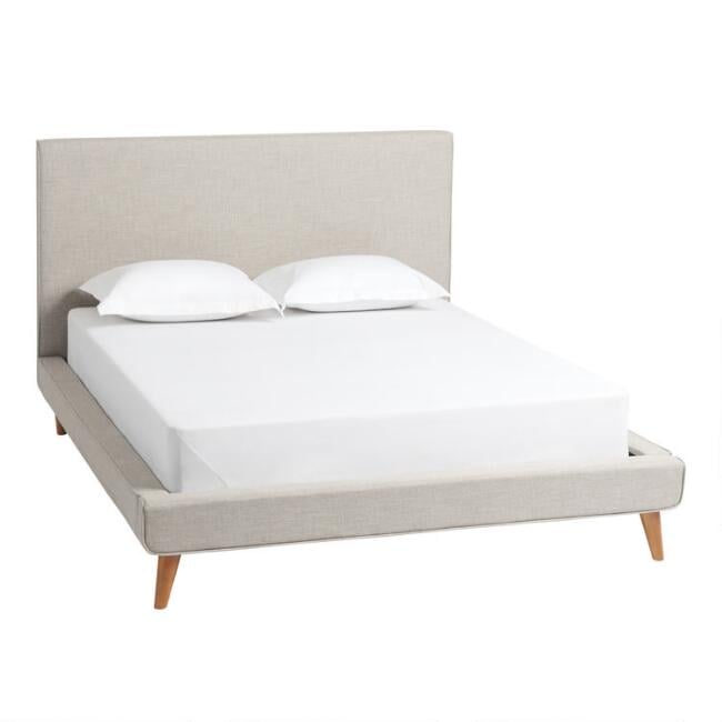 Cost Plus World Market Clara Upholstered Bed