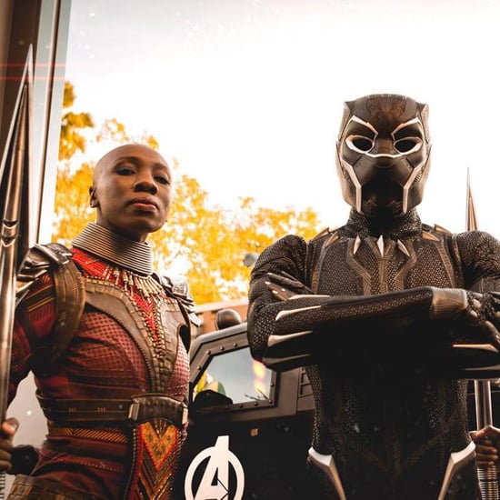 Black Panther Characters at Disneyland
