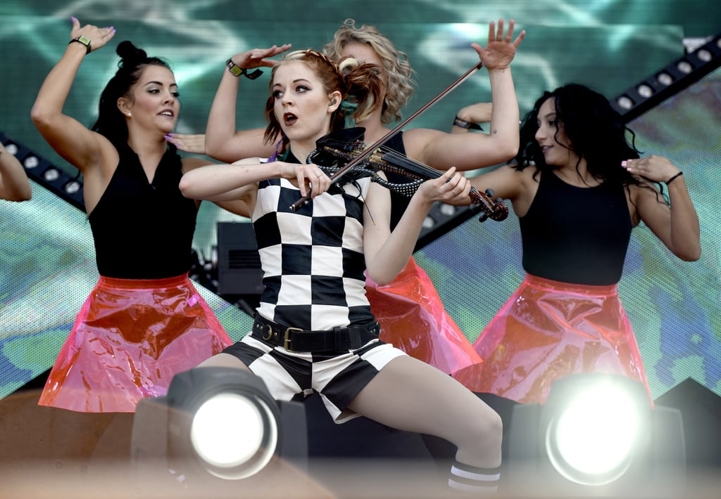 Violinist Lindsey Stirling did her thing in 2016.