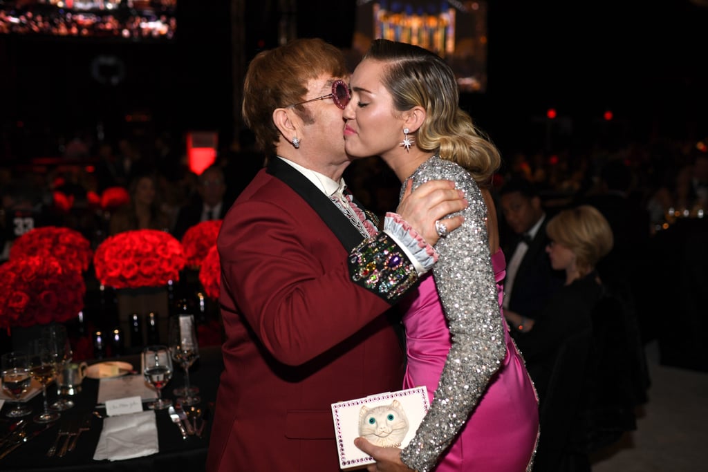 Miley Cyrus's Moschino Dress at the Oscars Afterparty 2018