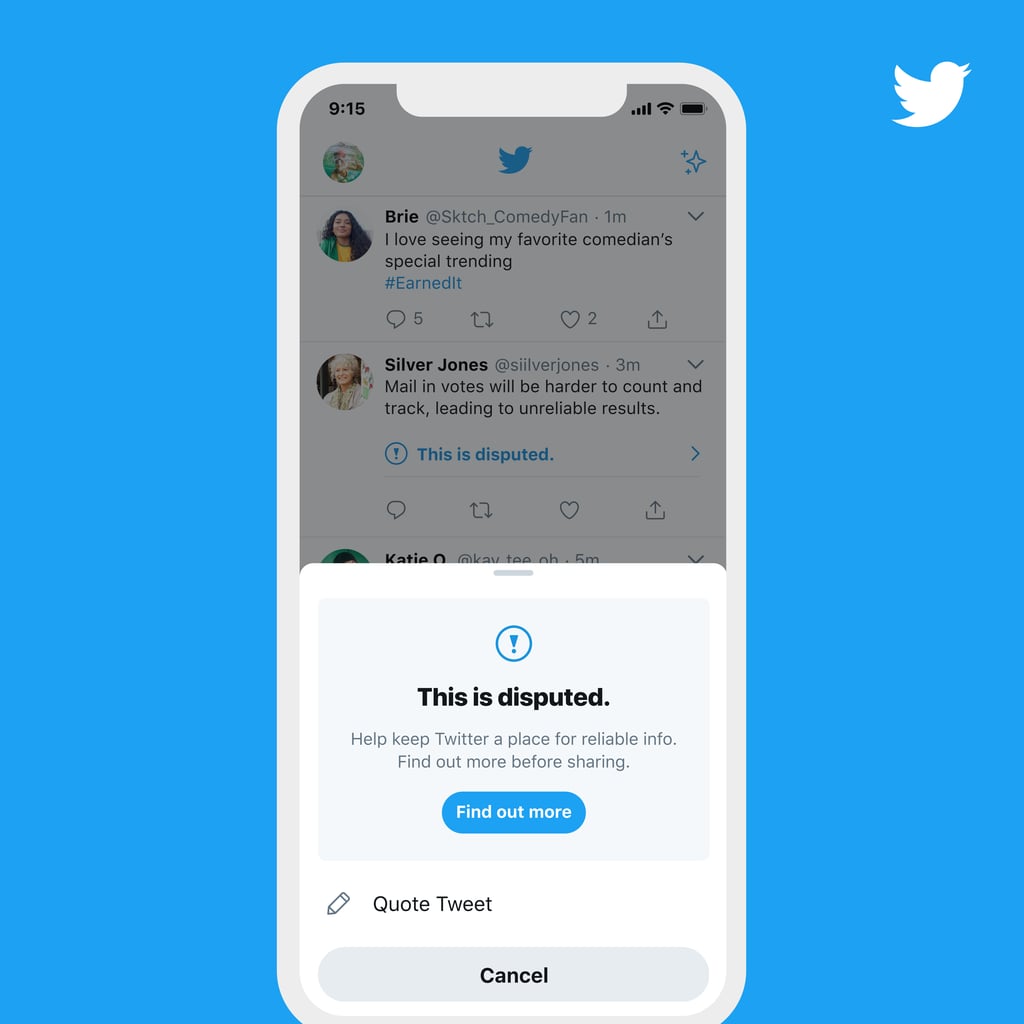 Twitter Updates Integrity Policy for 2020 Election Retweets