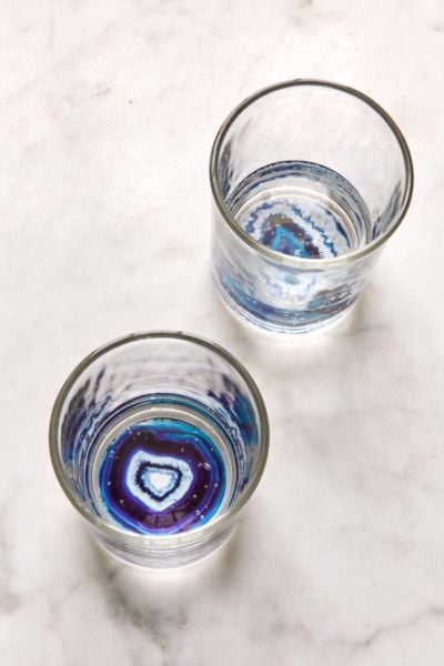 Geode Bottom Glass Set