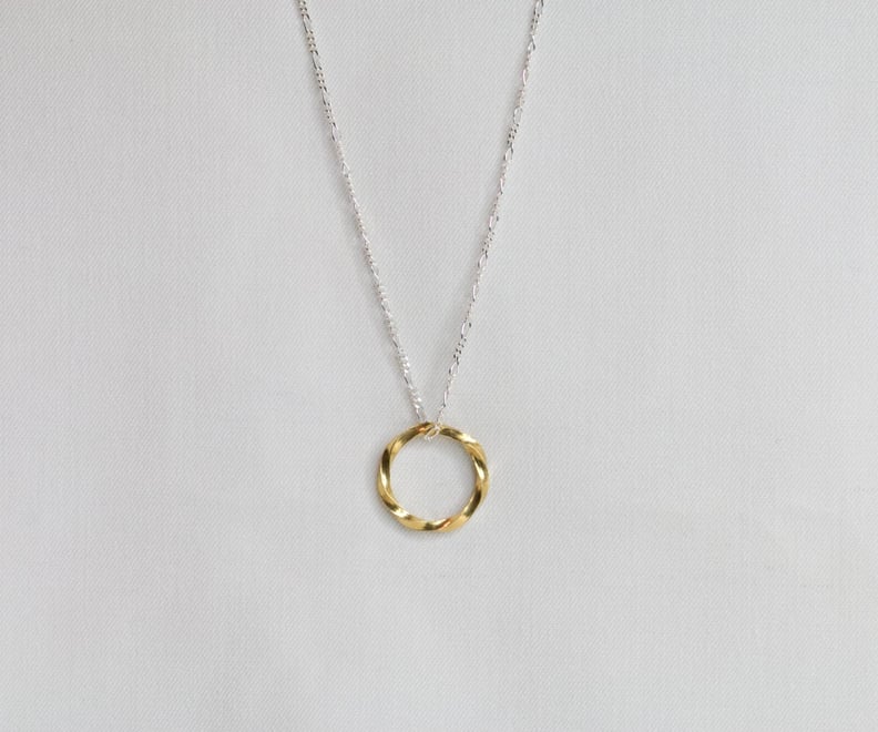Maya Magal London Twisted Circle Necklace