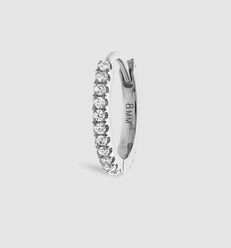 Maria Tash Diamond Eternity Hoop Earring