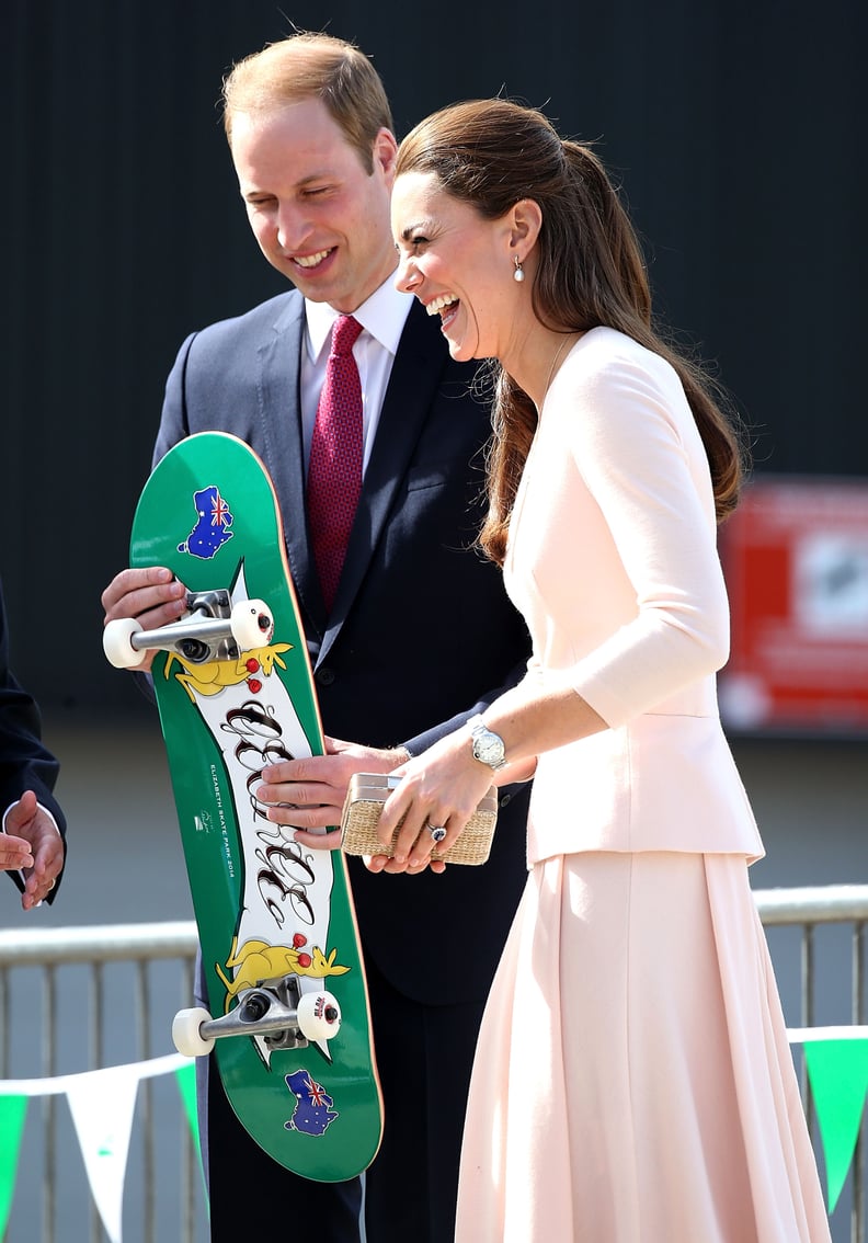 "William Skateboarding? Ha-ha-ha!"