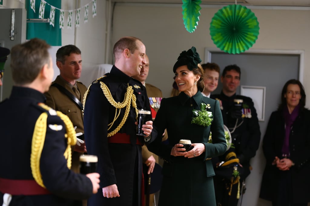 Prince William and Kate Middleton on St. Patrick's Day 2019