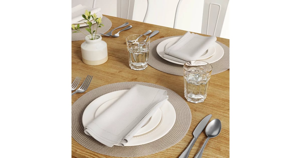 Threshold Polyround Charger Placemat The Best Kitchen Products From