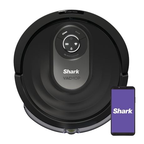 Shark AI VACMOP Wi-Fi Connected Robot Vacuum and Mop