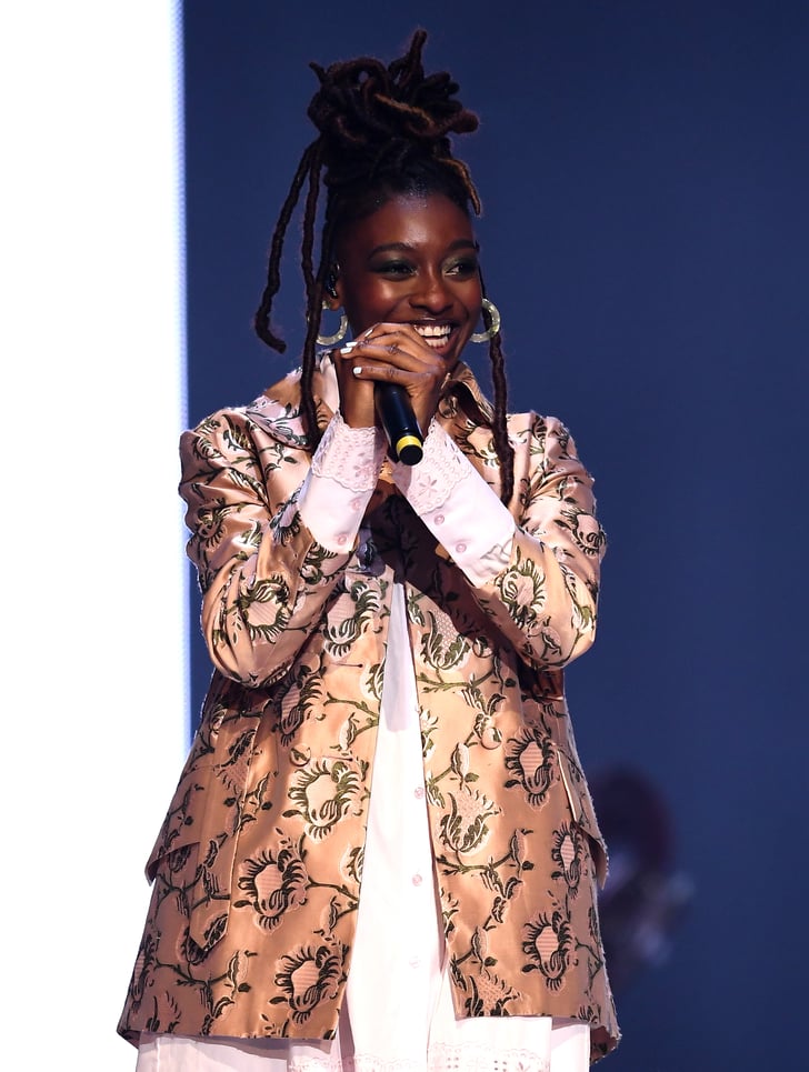 Little Simz Performing at the British Fashion Awards 2019 in London ...