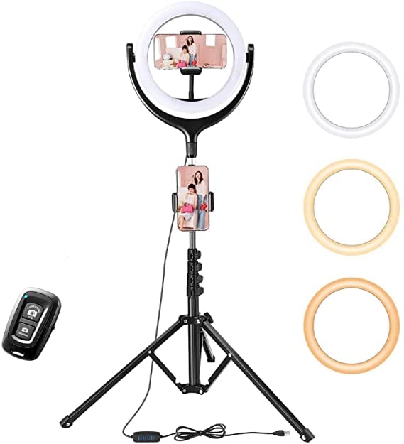 TaoTronics Selfie Ring Light with 61'' Tripod Stand