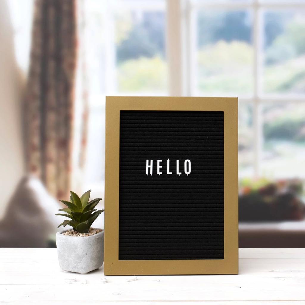 Letter Board With Letters