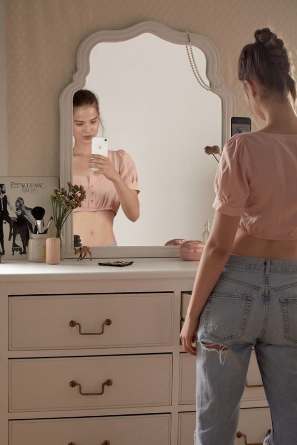 Virginia Leaning Mirror