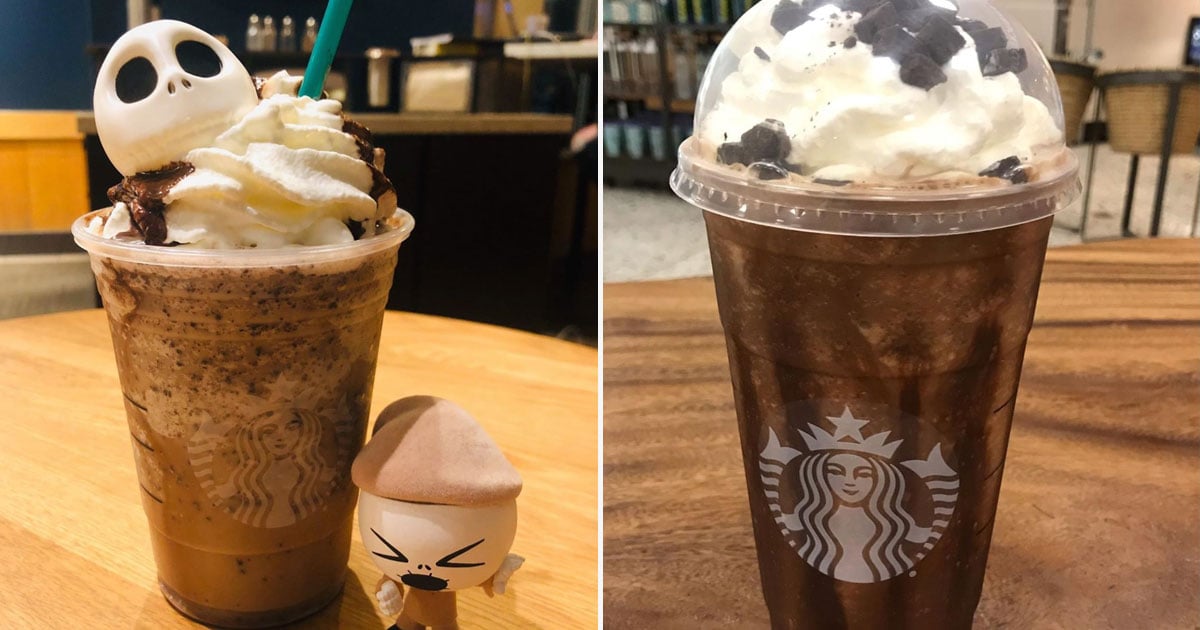 How to Order a Jack Skellington Frappuccino at Starbucks | POPSUGAR Food