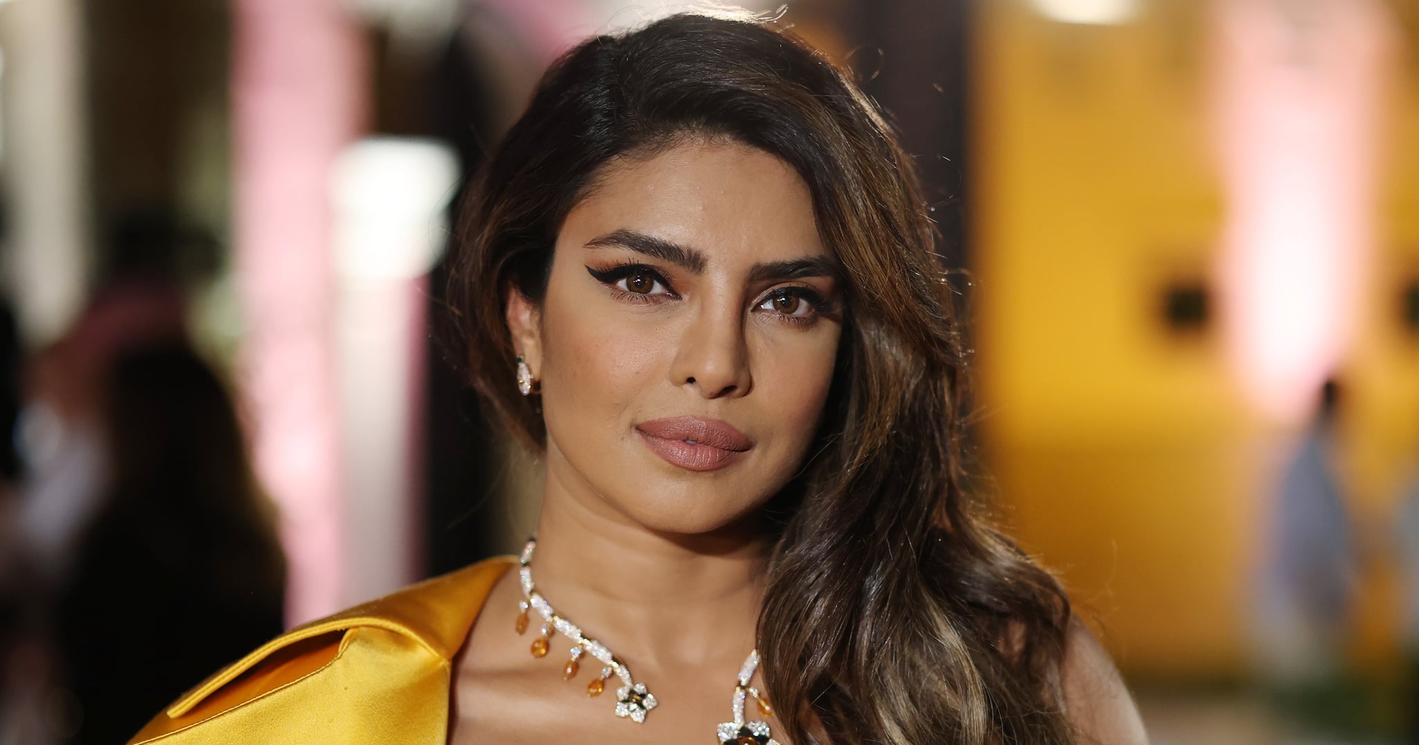 Priyanka Chopra's Knit Midi Dress Has a Cutout Under the Bust