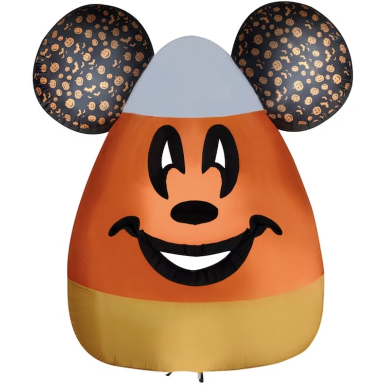 Disney 9.5-Foot Lighted Mickey Mouse Candy Corn Inflatable