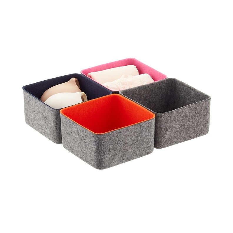 Felt Drawer Organizer Bins, Pack of 9