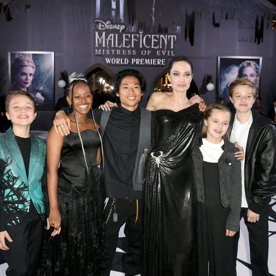 Angelina Jolie Brought Her Kids to the Maleficent 2 Premiere