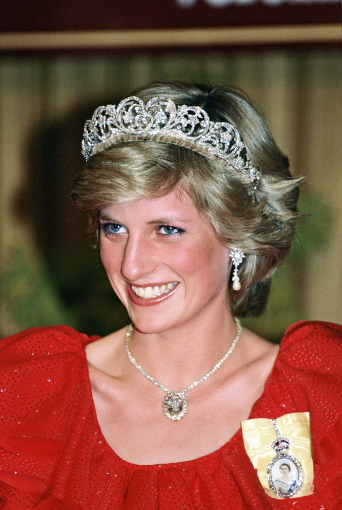 Princess Diana's Layered Bob Bangs Hairstyle in Real Life