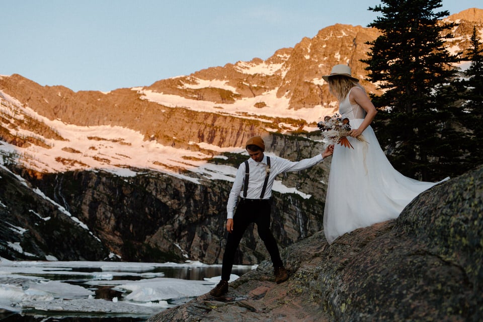 Mountain Camping Elopement
