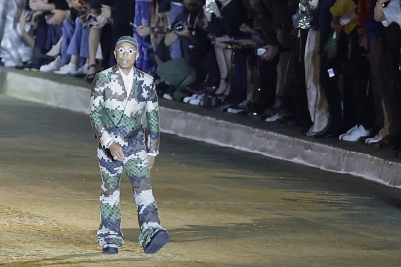 Pharrell at the Louis Vuitton Mens Spring 2024 Show
