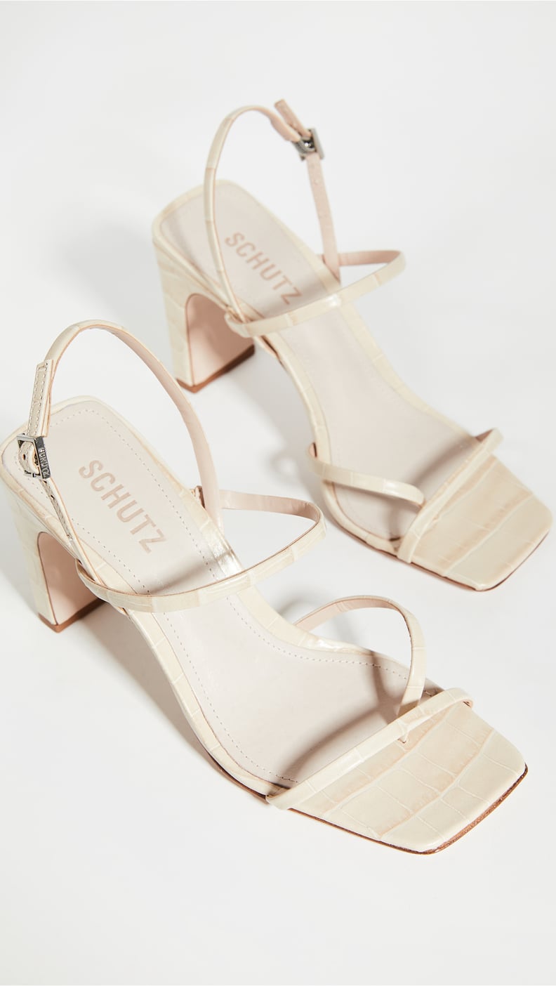 Schutz Amaia High Block Sandals