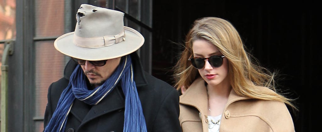 Johnny Depp and Amber Heard Wear Rings in NYC | Pictures