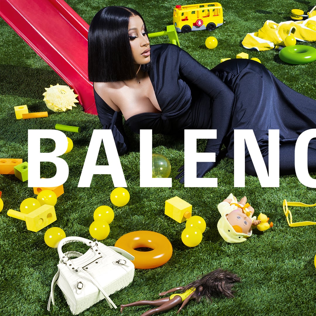 cardi b balenciaga mama