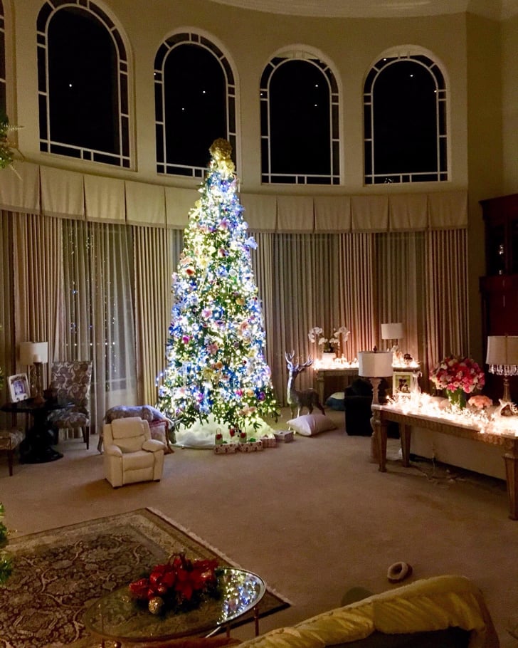 Britney Spears's Big Christmas Tree POPSUGAR Family