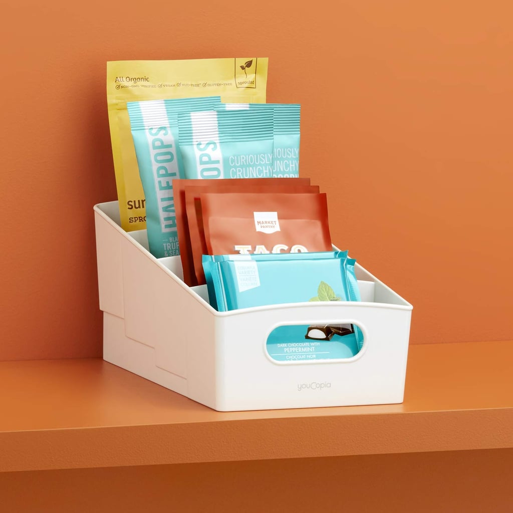 YouCopia ShelfBin 4-Tier Food Packet and Snack Organizer