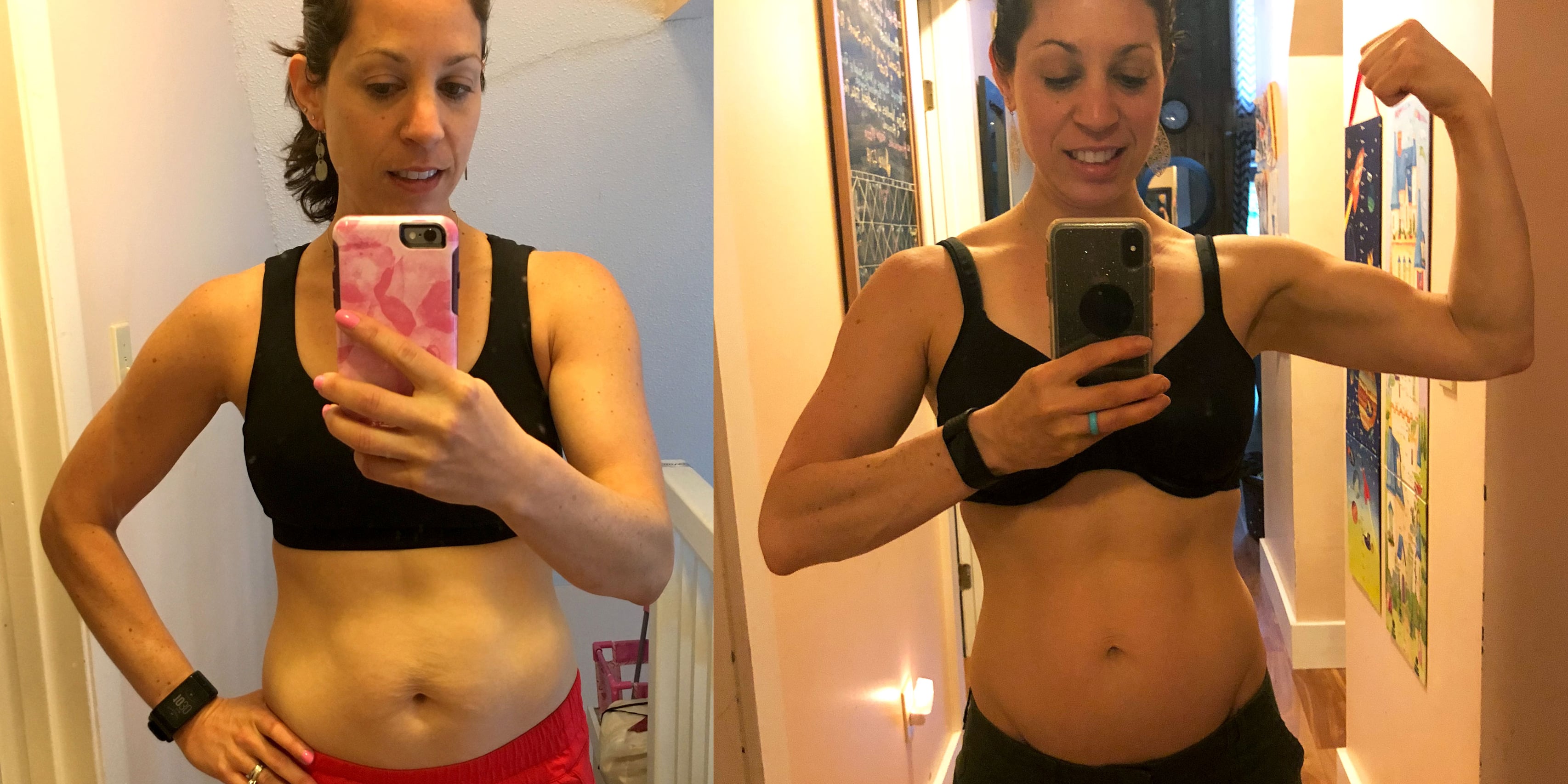 I'm a gym girl, my routine has given me incredible gains - and