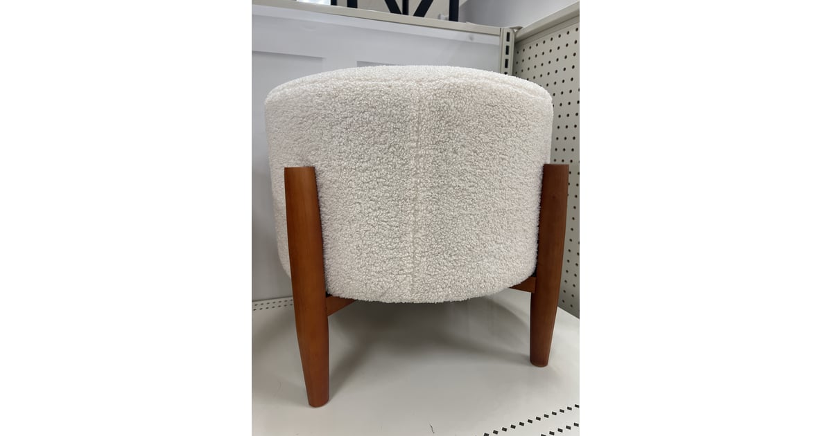 Elroy sherpa ottoman on sale