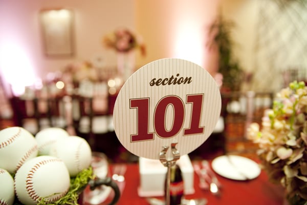 Jersey Table Numbers
