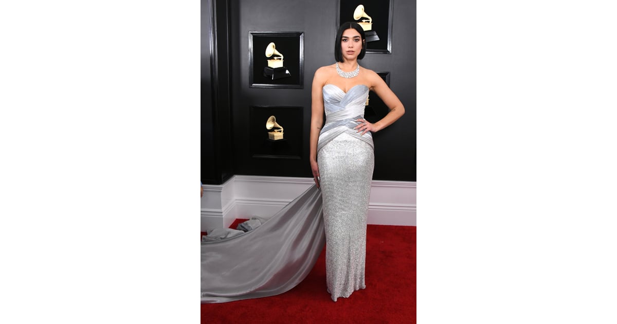 Dua Lipa Dress At Grammy Awards 2019 Popsugar Fashion Photo 23 2770