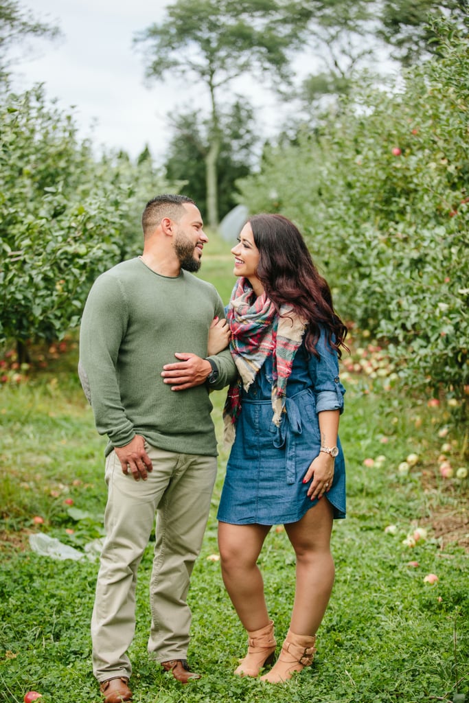 Apple Orchard Engagement Shoot