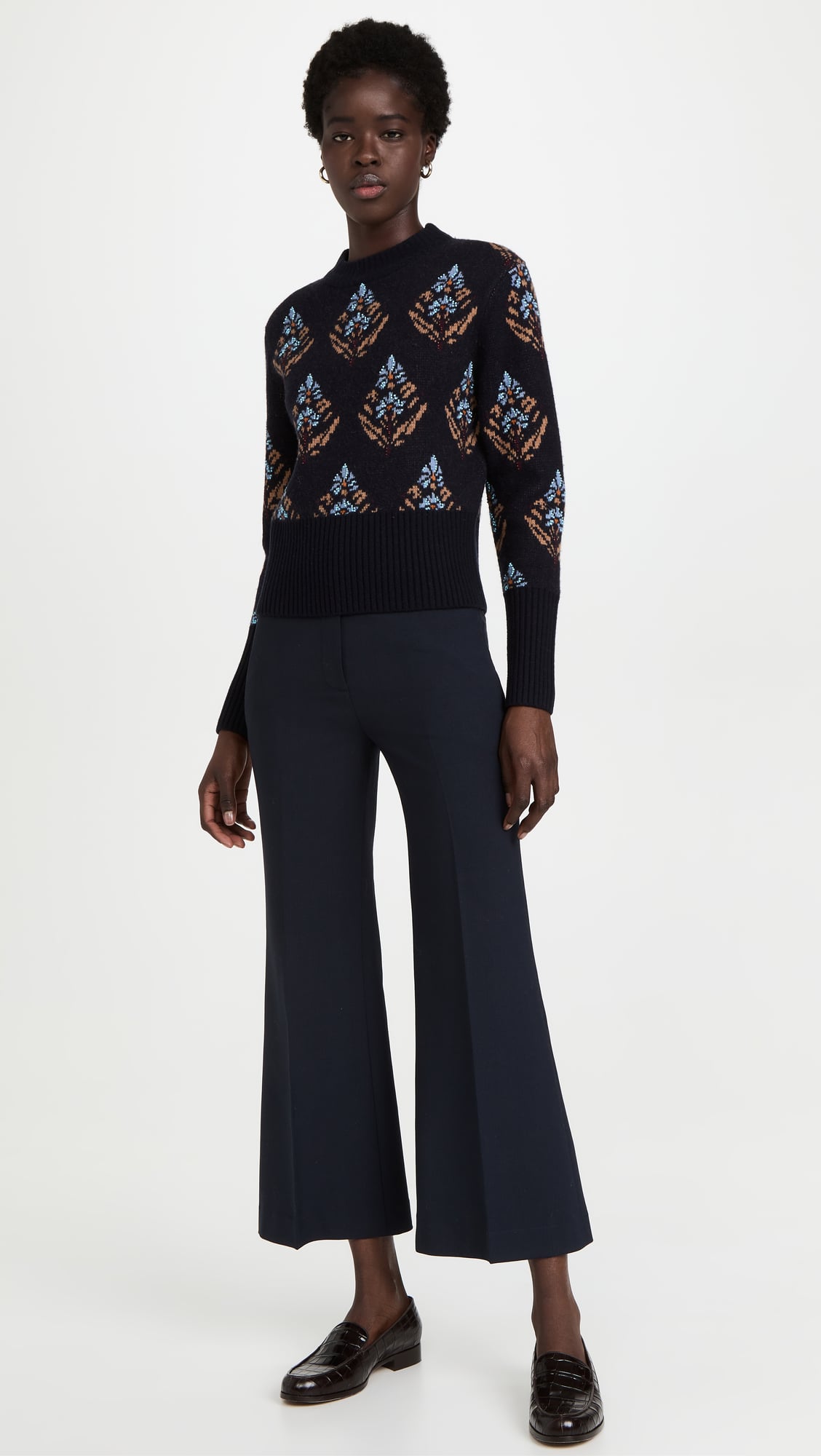 Cropped Flare Pants: Zara Mini Flare Pants