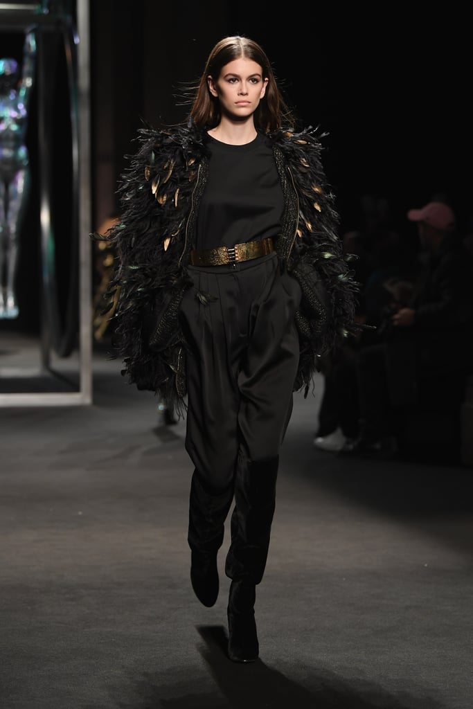 For Her First Show in Milan, Kaia Walked Down the Alberta Ferretti Runway