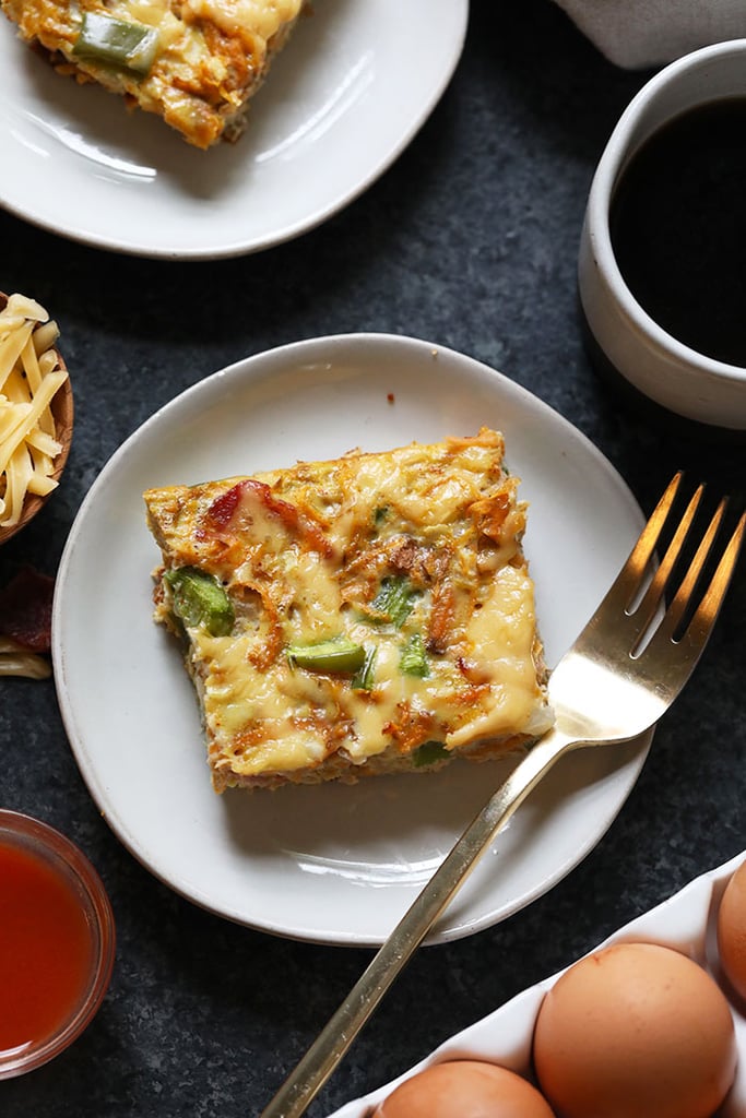 Breakfast Casserole With Sweet Potato Hash Browns