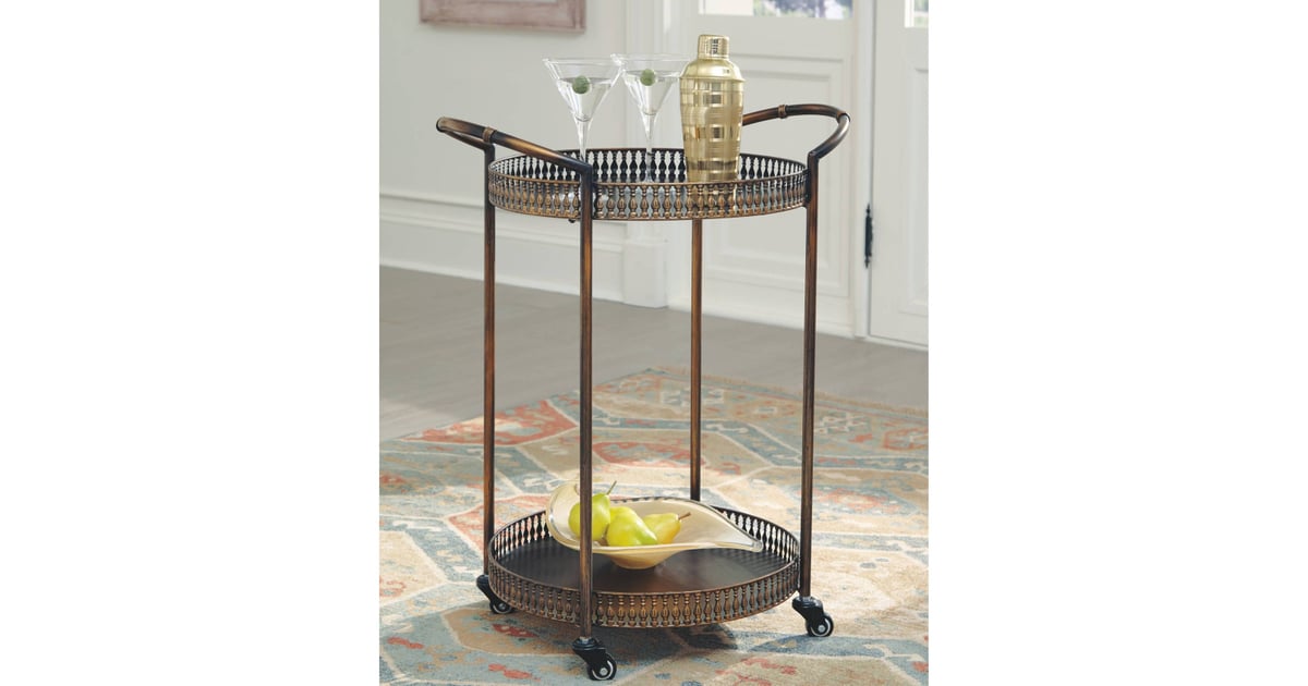 Clarkburn Bronze Finish Bar Cart Best Bar Carts Under 100 2021
