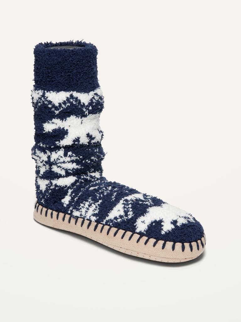 Cozy Patterned Slipper Socks
