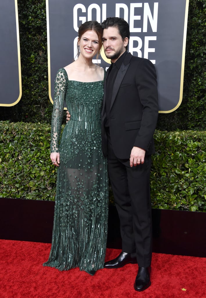 Kit Harington at the Golden Globes 2020