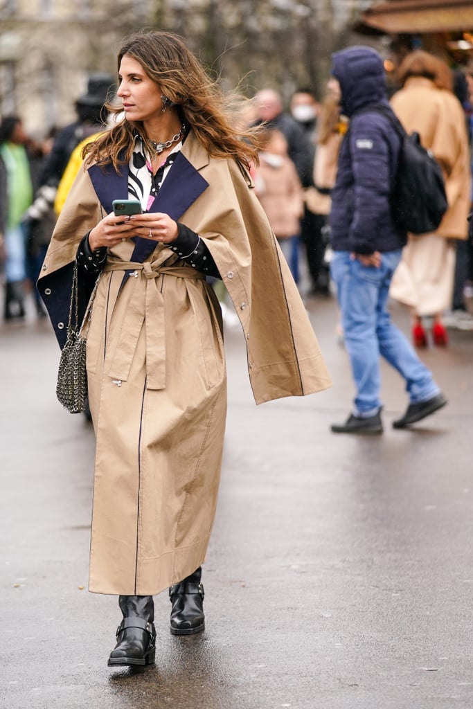 Trench + Cowboy Boot